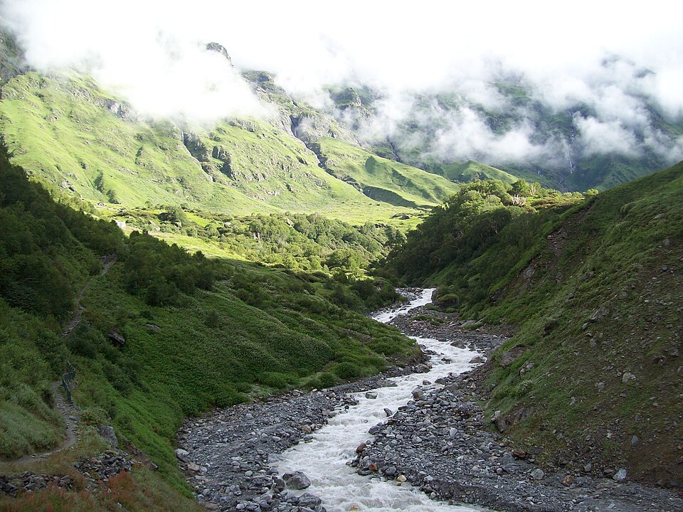Trek Route to Valley